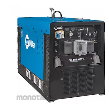 MILLER ELECTRIC Welder Generator 907732 Big Blue 400 Pro, Diesel 400A Engine-Driven 1unit