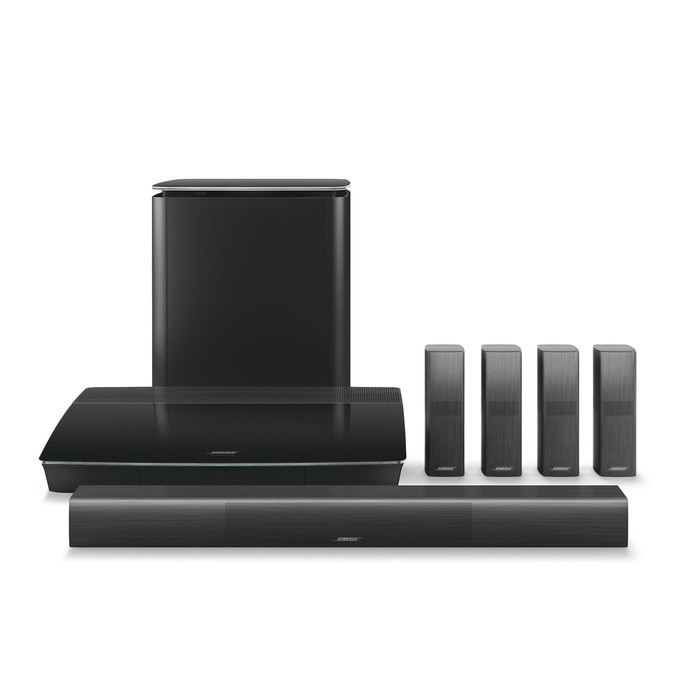 BOSE LIFESTYLE 650 LS650 HOME THEATER ENTERTAINMENT SYSTEM BLK / WHITE