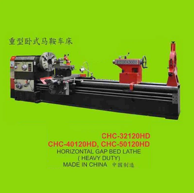 Mesin Bubut Besi Gap Bed Lathe 1250x930mm Importir - CHC50120HD