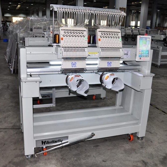 Mesin Bordir Komputer 15 Jarum 2 Kepala BUTTERFLY BT 1502 Mr Muscle