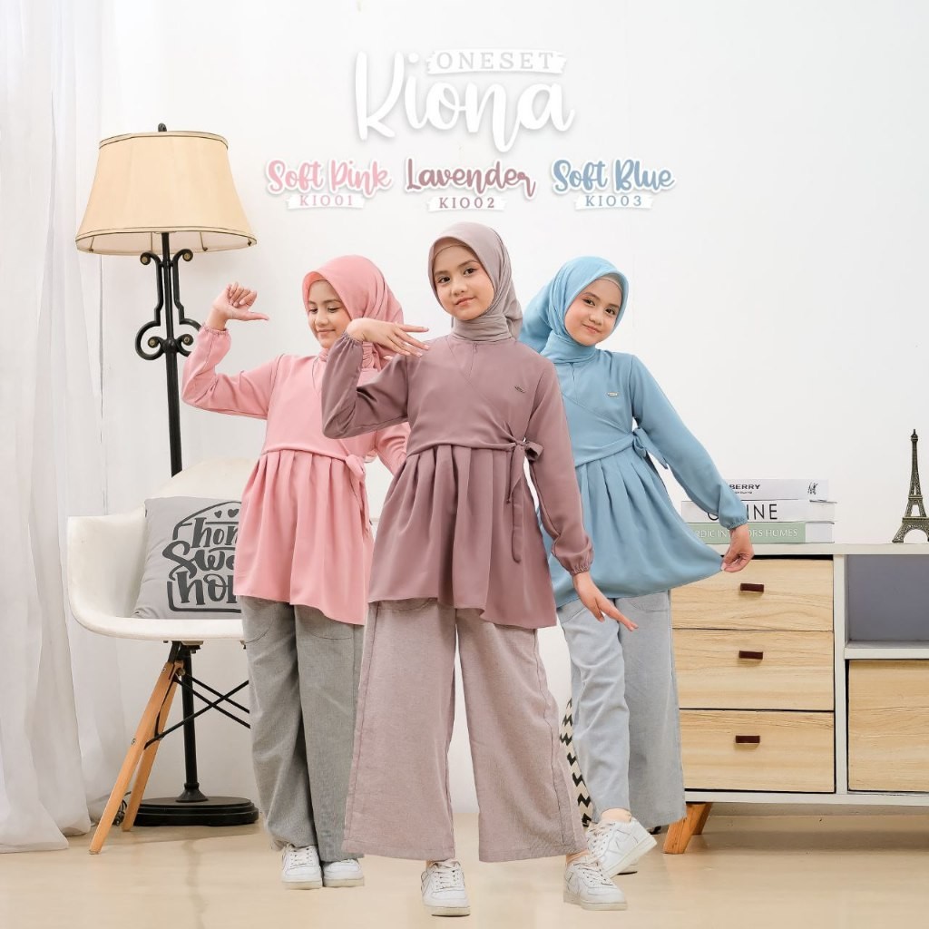 SETELAN BLOUSE TUNIK ANAK PEREMPUAN REMAJA KEIKO