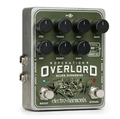 ELECTRO HARMONIX OPERATION OVERLORD OVERDRIVE GUITAR EFECT PEDAL BMJ S