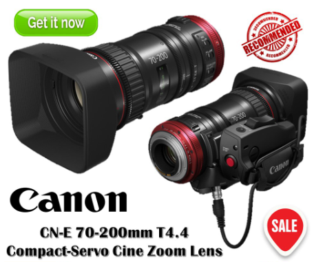 Canon CN-E 70-200mm T4.4 Compact-Servo Cine Zoom Lens