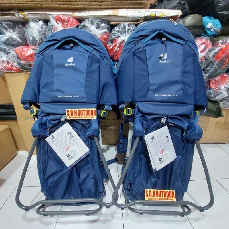 deuter kid comfort active dan pro tas gendongan baik anak baby carrier