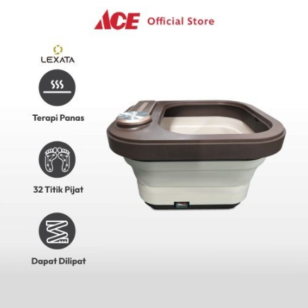 Ace Lexata Alat Pijat Kaki Lipat Bath Massager Foot Massager Alat Pemijat Kaki Praktis Alat Kesehatan Peralatan Pijat
