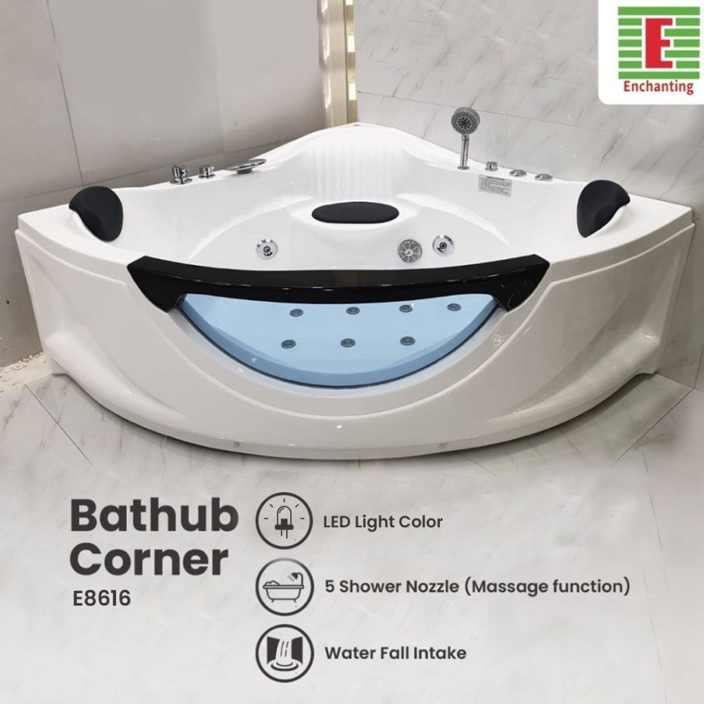 Bathtub Corner Kamar Mandi Sudut Europe Enchanting E8616