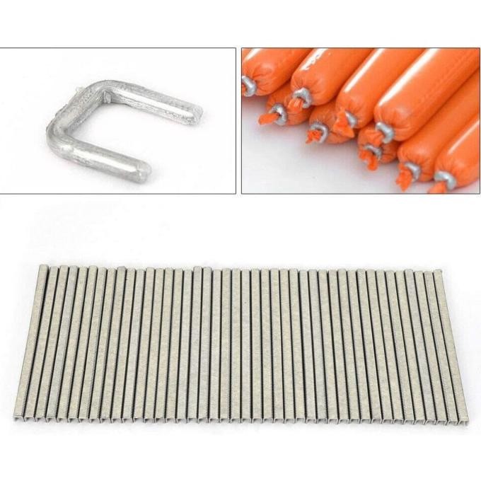 Manual Staples U-Shape Ikat Sosis Takeaway Clipping Clipper Machine