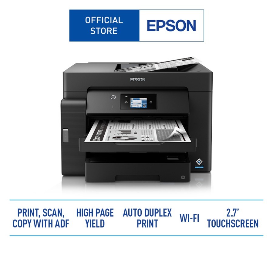 Printer Epson M15140 Monochrome Multifungsi A3 WiFi Duplex