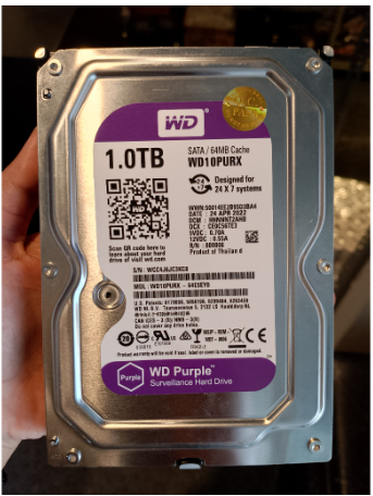 Harddisk PC WD Purple 1TB