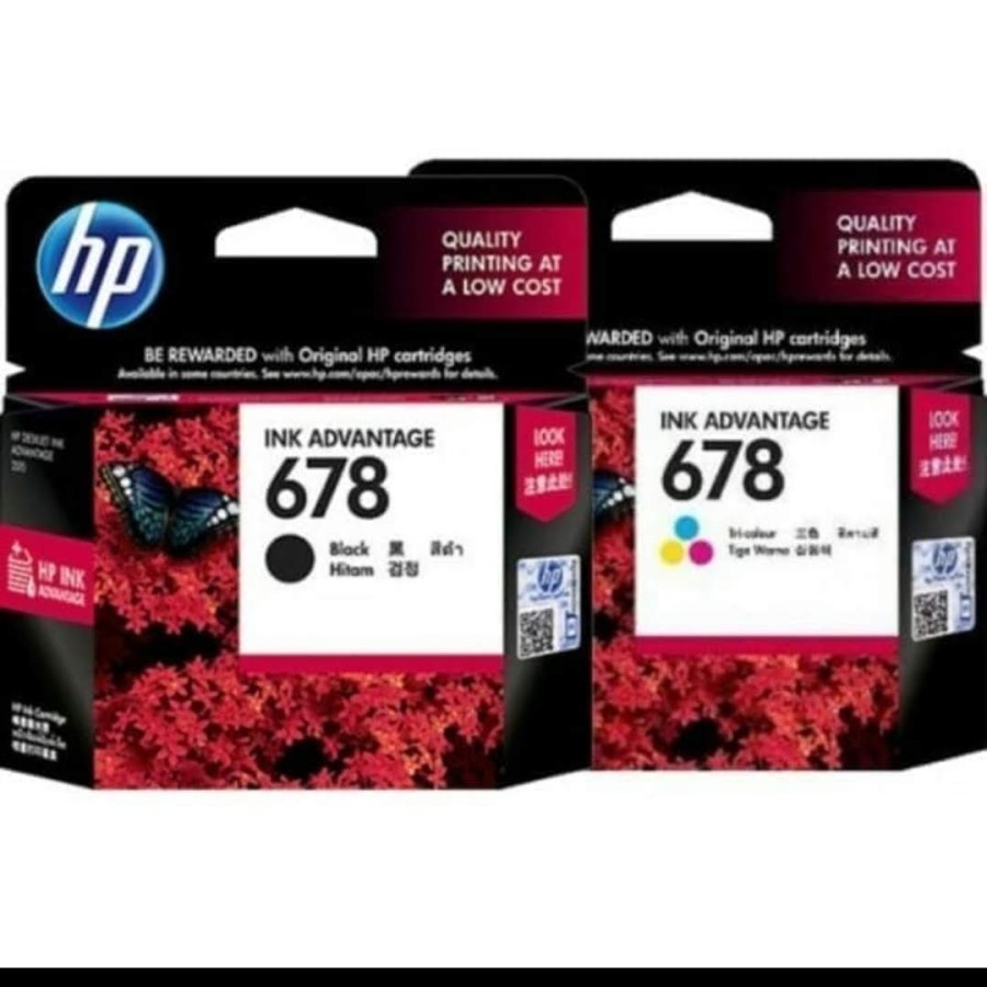 tinta hp 678 black original