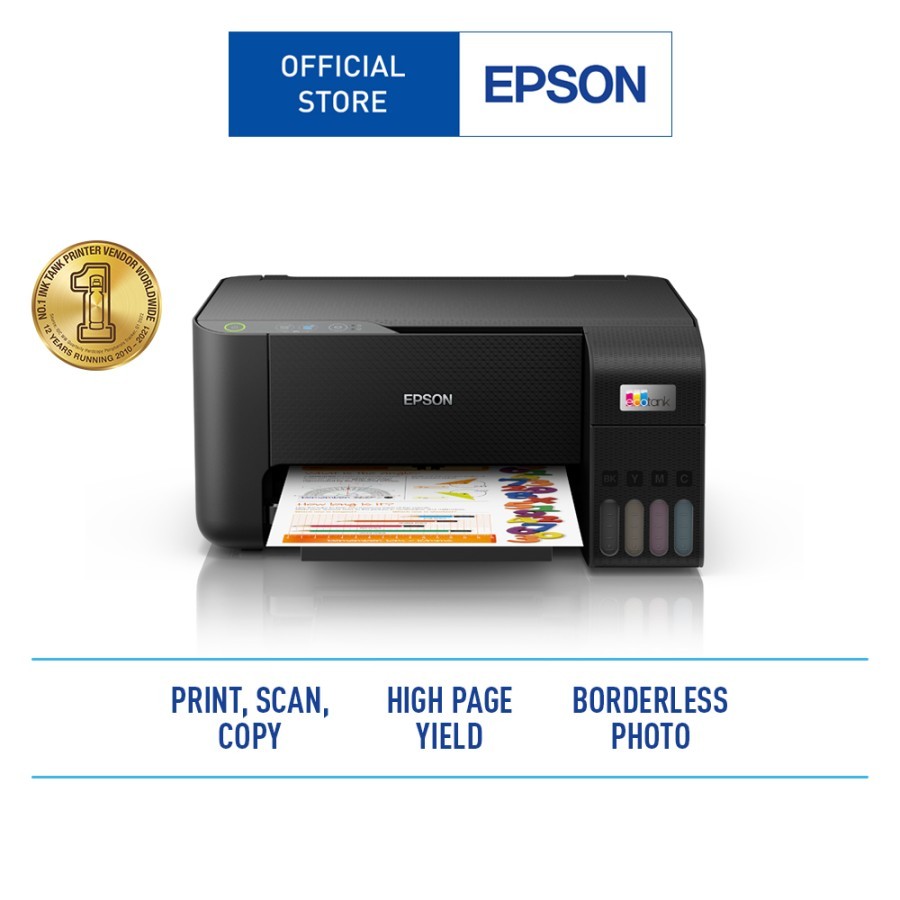 Printer Epson L3210 Print Scan Copy Multifungsi