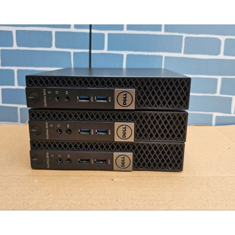 MINI PC DELL OPTIPLEX 3040 CORE I3 6100 RAM 16 GB SSD 256 GB