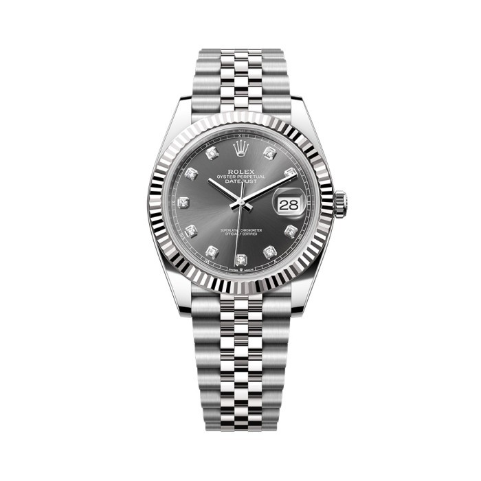 Rolex Datejust 41 - 126334 Grey Diamonds Jubilee