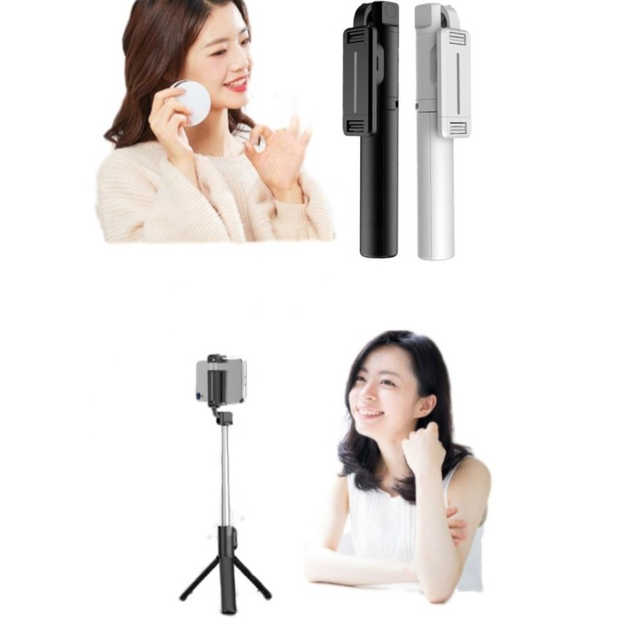 P30 Extendable 65cm Selfie Stick Mobile Accessories with Wireless Remo - P30