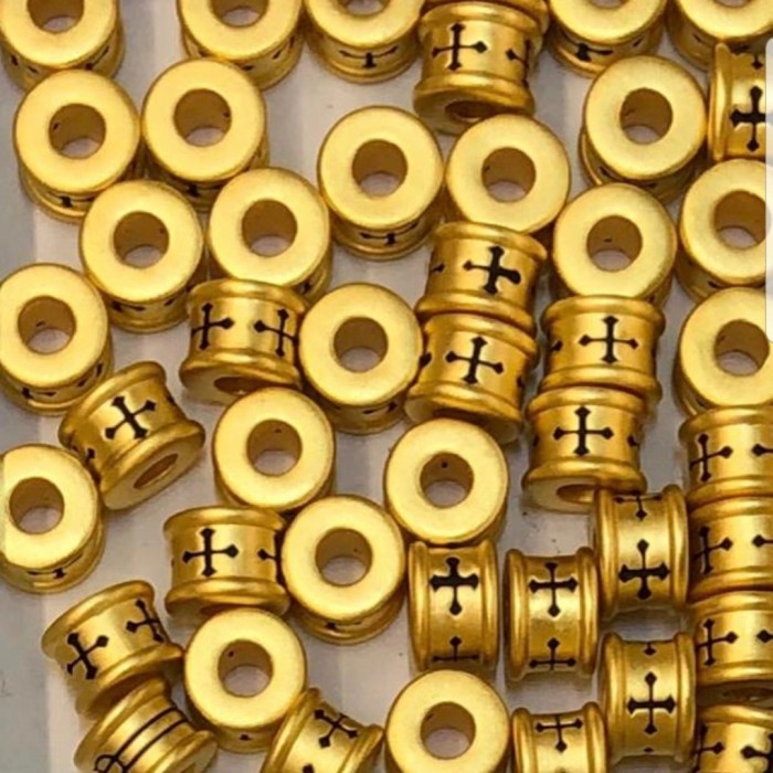 Gelang Emas Tali Pria Wanita 24K Hk Lord Of The Ring Black Keren