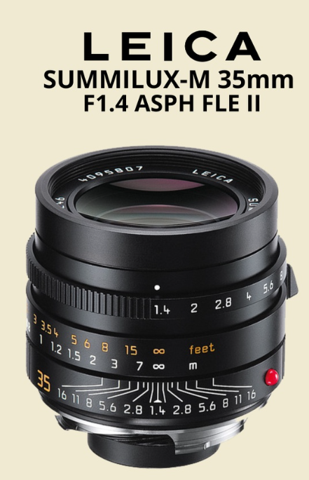 Leica Summilux-M 35mm F/1.4 ASPH FLE II-Brand New