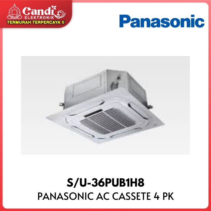 PANASONIC S-36PUB1H8 4-Way Cassette Fresh Series 4 PK 3 Phase