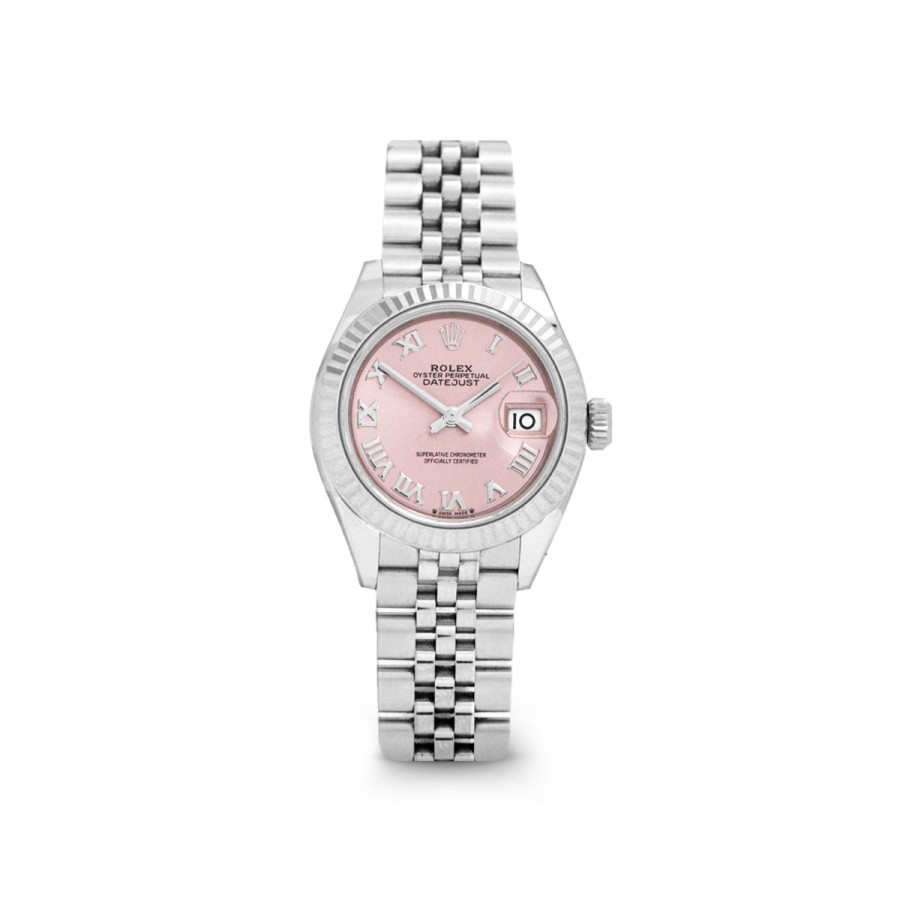 LNIB Dec 2022 Rolex Lady Datejust 28 279174 Pink Roman Jubilee