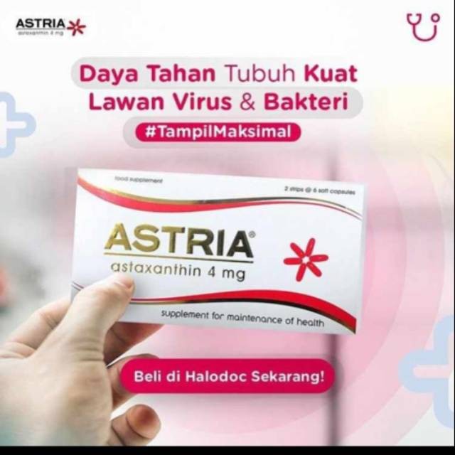 ASTRIA (Astaxanthin 4mg)