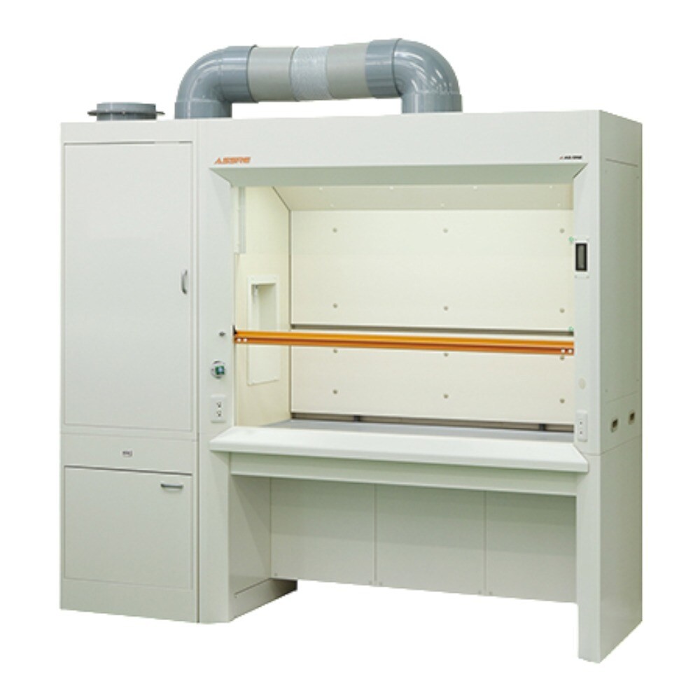 AS ONE Fume Hood Standard Dry Scrubber Horizontal Type