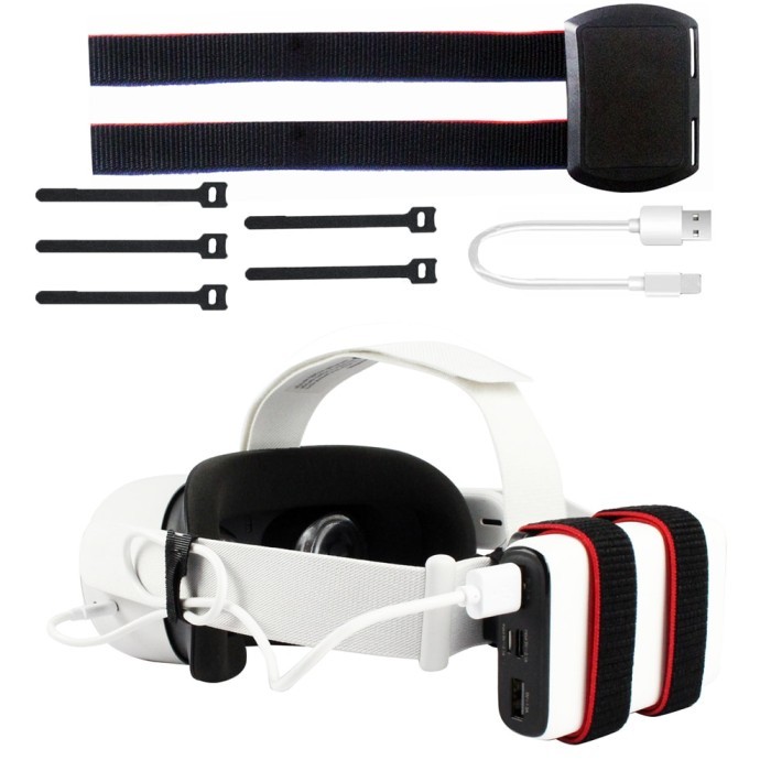 Mobile External Power Fixing Strap for Meta Quest 3 VR Accessories VR