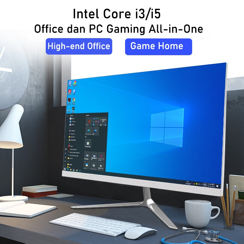 omputer All-in-One Terbaru HD Super Tipis Intel Core i3/i5